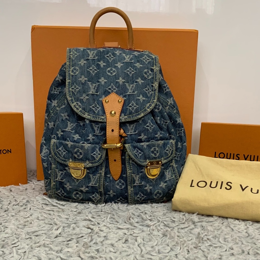 Louis Vuitton Sac A DOS GM Denim